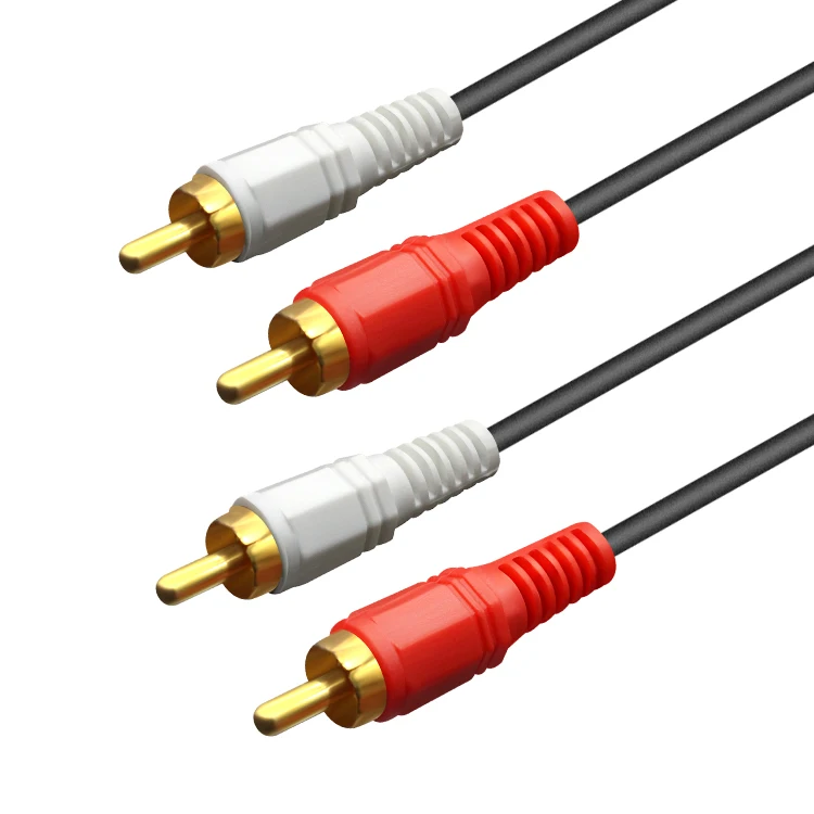 Gold-Plated-RCA-Audio-Cable-2RCA-to-2RCA-Video-Cable-Audio-Speaker-Cable-for-Car-Speaker-TV