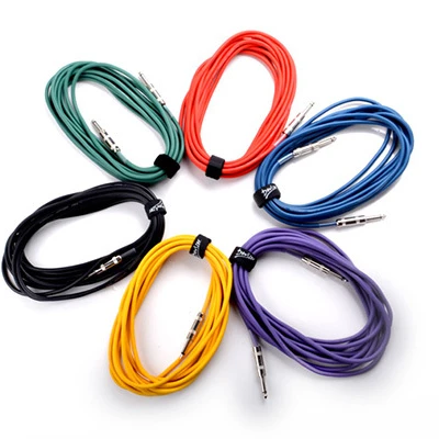 Guitar-Cable-10ft-1-4-Piano-Electric-Drum-Speaker-Audio-Instrument-Cables-High-Quality-Cord