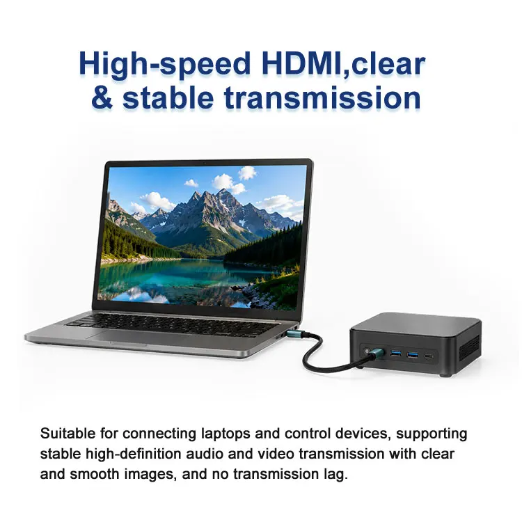 HDMI-2.1-High-Speed-Braided-Cable-34P5-34C4-Black-PET-Jacket-Clear-Audio-Video-Laptop-Compatible