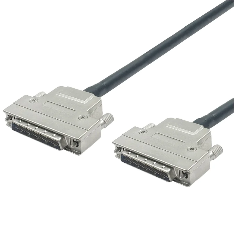 HPDB-SCSI-II-50Pin-Copper-Male-to-Male-Cable-Molded-Type-MDR-L1M-Db50p-Communication-Cable-Connectors