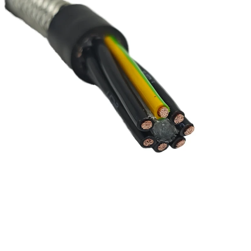 HSFLEX-CP811-High-Frequency-Shielded-Control-Cable-Industrial-Flexible-Multicore-Copper-Conductor-Cable
