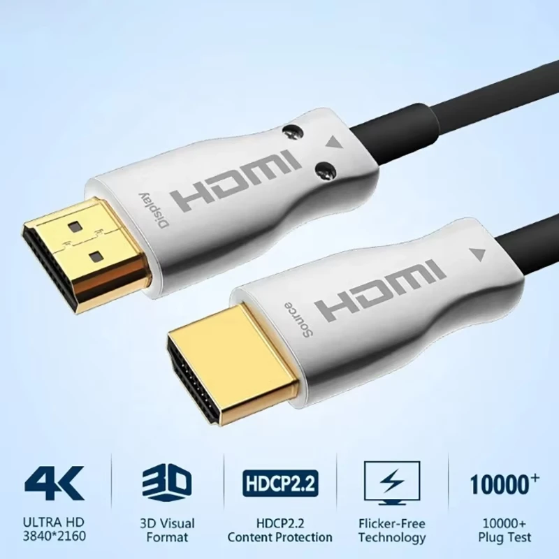 Hdmi-Kabel-2.0-Gold-Plated-HDMI-Fiber-Optic-Cable-4K-60HZ-Aoc-HDMI-Audio-Video-Cable-2.0-High-Speed-Supports-HDCP-2.2