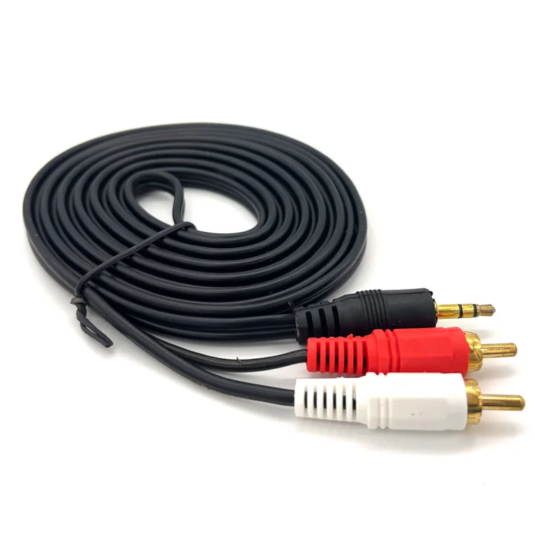 Headphone-Splitter-2-in-1-Audio-Cable-Adapter-3.5-to-2-RCA-Male-Cable-2RCA-to-3.5mm-AUX-Stereo-Audio-Car-RCA-Cable-Splitter