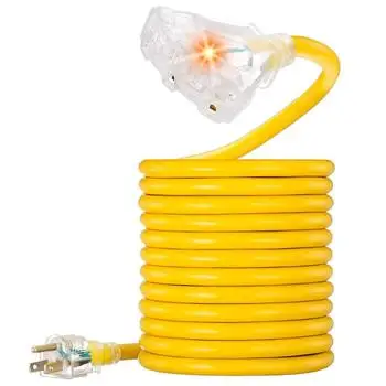Heavy-Duty-Extension-Cord-Outdoor-and-Indoor-with-Ground-Outlet-and-Lighted-End