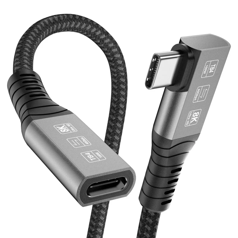 High-Definition-Type-C-Cable-8K-60Hz-Supports-PD-240W-Super-Fast-Charging-Right-Angle-90-for-Smartphones-Gaming-Audio-Video
