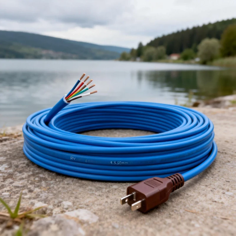 High-Density-Braided-Shield-Oil-Proof-Dustproof-Anti-Pull-Outdoor-RVV-RVVP-Power-Cables