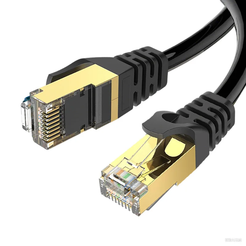 High-Density-LSZH-Material-5m-Ethernet-Cable-23AWG-Fiber-Optic-CAT7-SFTP-Aerial-Communication-8-Stranded-Solid-Conductor-CE-FCC