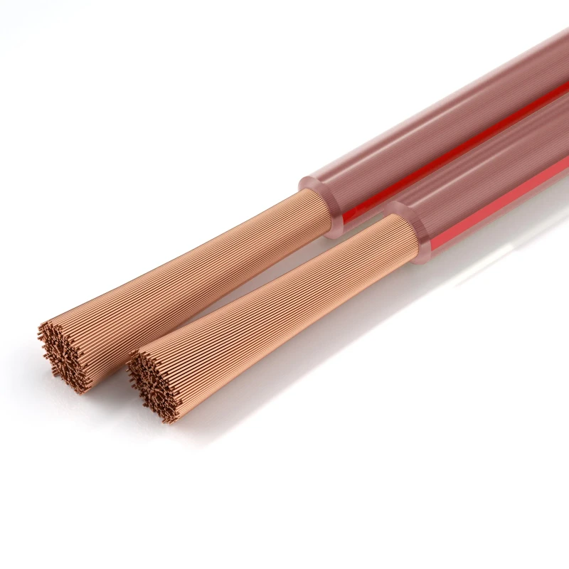 High-Performance-10AWG-Flat-Speaker-Cable-2-Cores-Oxygen-Free-Copper-Indoor-TV-Communication-Cables-HI-LINK-CE-ROHS-ISO9001