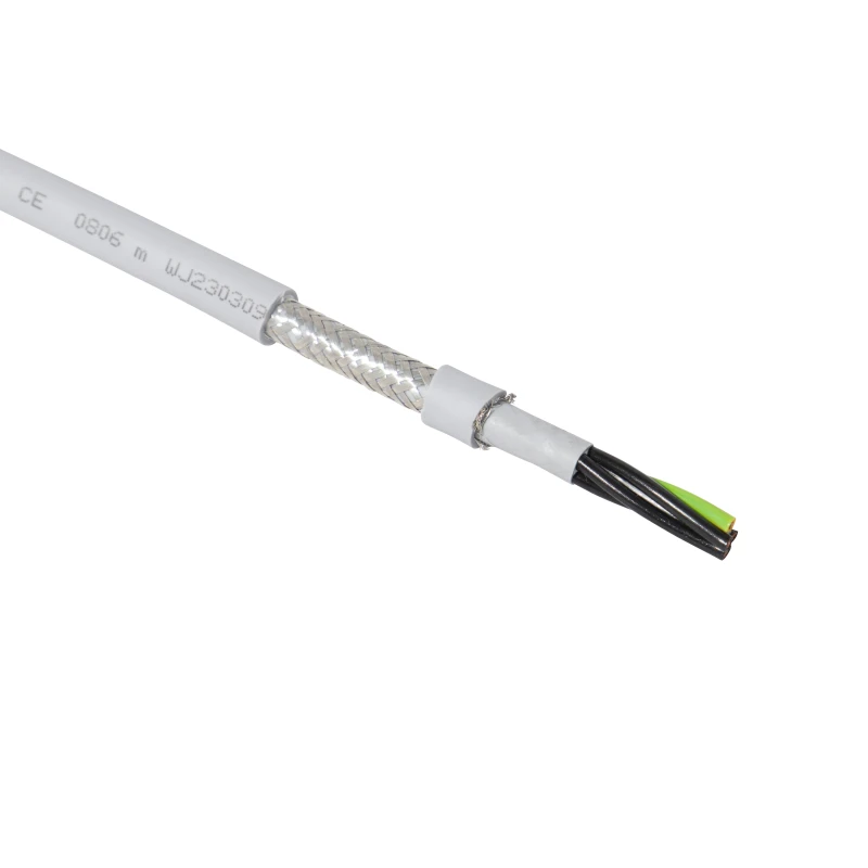 High-Performance-Auto-Industrial-Machine-Control-Cable-Assemblies-Shielded-Copper-Conductor-with-TPEE-Insulation-Twisted-Pair