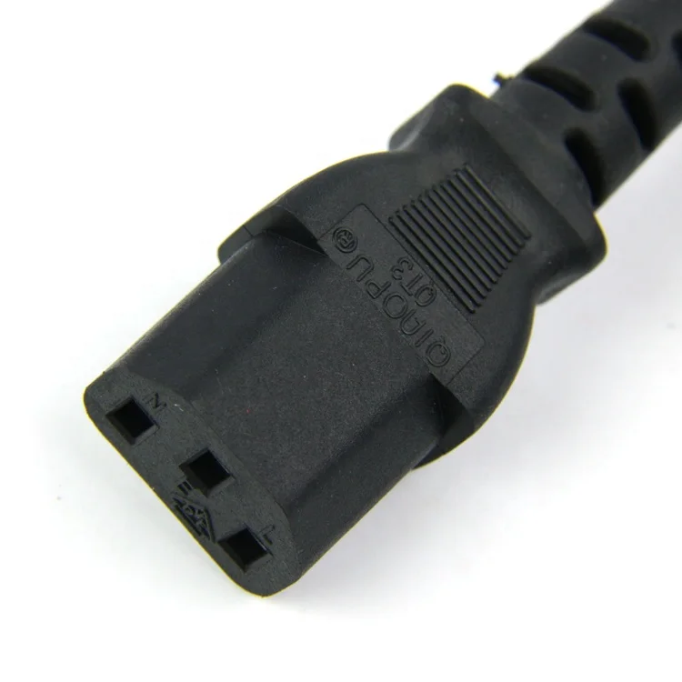 High-Performance-IEC-60320-C14-Cable-Black-EU-Power-Cord-Factory-Extension-Cords
