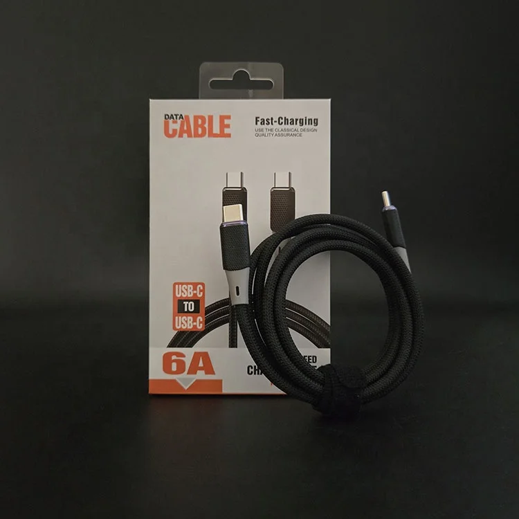 High-Performance-Textile-Ladies-Girls-Data-Communications-PD-USB-C-to-C-Cables