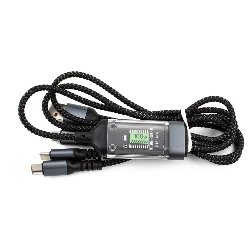 High-Quality-100W-3-in-1-Cable-Charging-USB-Cable-for-Mobile-Phone-Fast-Charging-Data