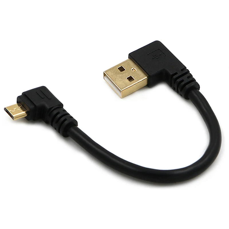 High-Quality-15cm-Short-90-Degree-Left-Angle-USB-a-Male-to-Micro-USB-Male-Right-Angle-Data-Power-Cable