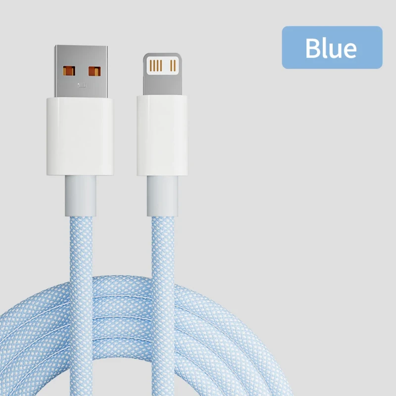 High-Quality-1m-USB-C-Fast-Charging-Data-Cable-Nylon-Braided-Mobile-Phone-Cord-Compatible-with-iPhone-Use