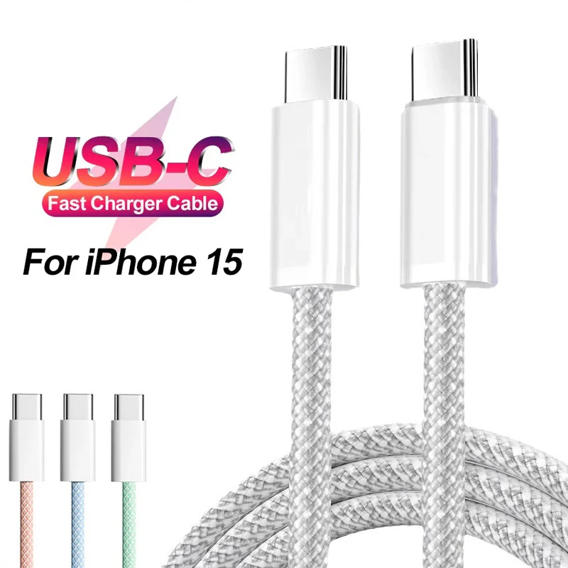 High-Quality-60W-Usb-C-to-Type-C-Data-Charging-Type-C-Cable-for-iPhone-15-Pro-Max
