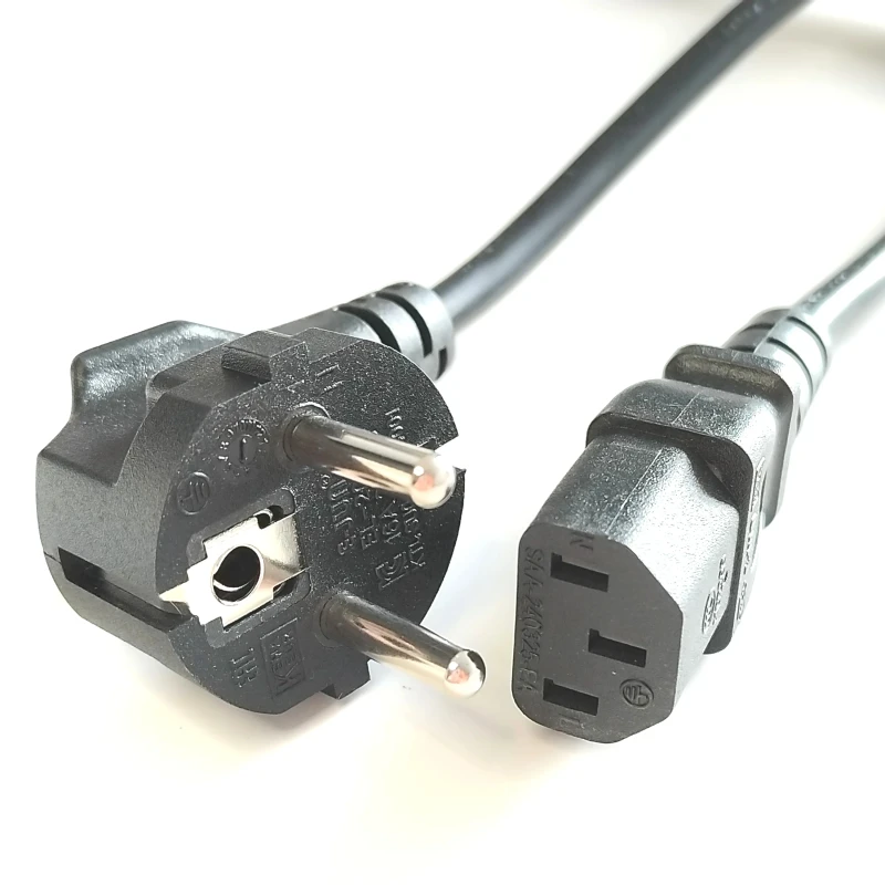 High-Quality-Electrical-Power-Cable-1.5-Meters-Pure-Copper-3x0.75-VDE-European-Standard-Power-Cable-AC-Power-Cord-for-Computers