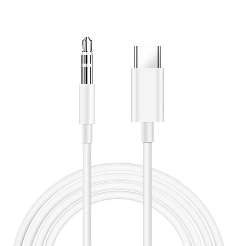 High-Quality-PVC-USB-C-to-3.5mm-Aux-Cable-for-Samsung-Car-Projector-Speakers-Microphone-1m-12-Month-Warranty