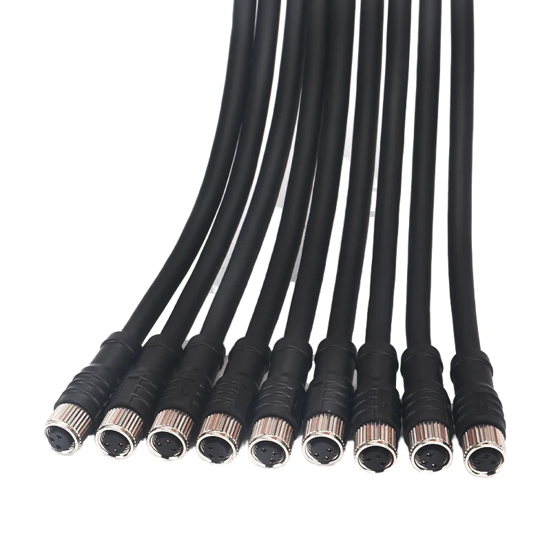 High-Quality-Waterproof-Reversing-Backup-Mdvr-Camera-Cable-Double-Shielded-4-Pins-Aviation-Cable-With-Trigger-Cable