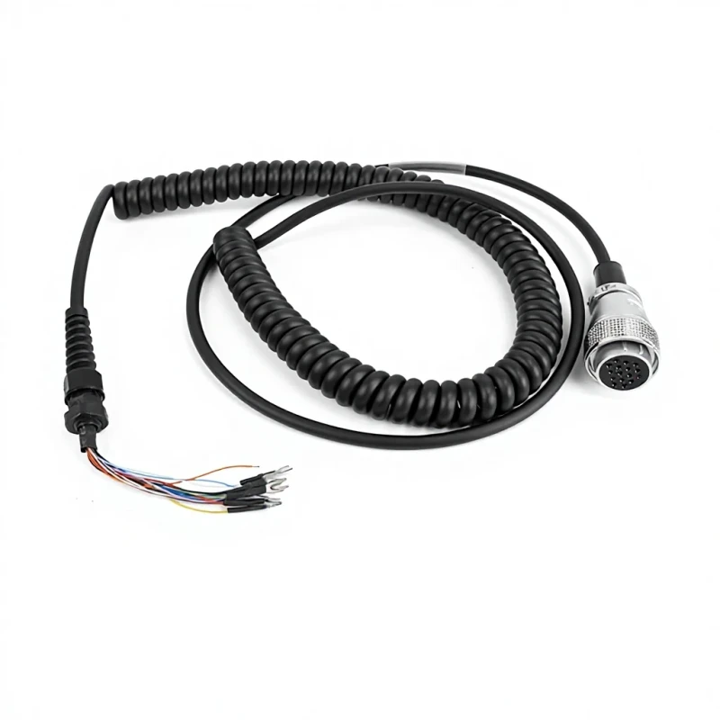 High-Soft-PVC-Shielded-Drag-Chain-Industrial-Robot-Cable-Aviation-Head-Extension-Line-Control-Wire-Harness-Bare-Copper-Conductor