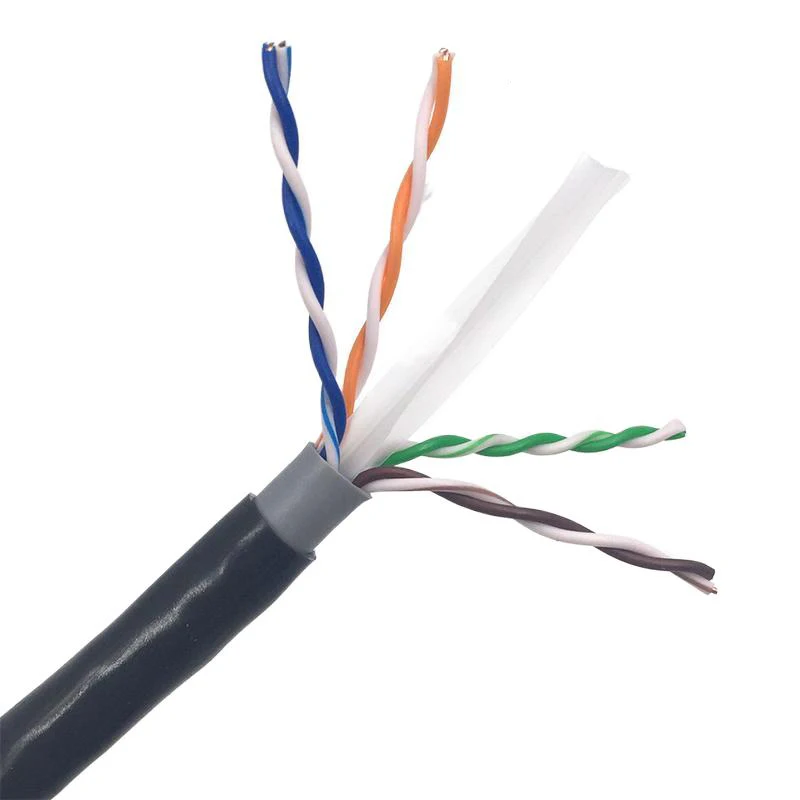 High-Speed-1000ft-Cat5e-Cat6-Outdoor-UTP-STP-FTP-LAN-Cable-23AWG-0.56mm-BC-CCA-Waterproof-Communication-Cables