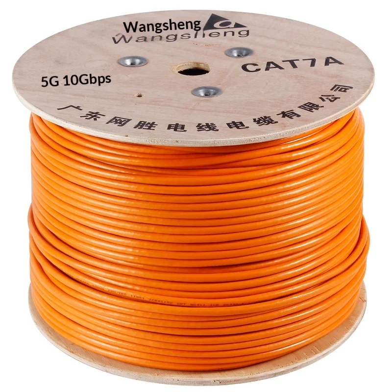 High-Speed-LAN-Home-Office-Communication-Cable-Easy-Deployment-SFTP-Pure-Copper-Cat7-Network-Cable