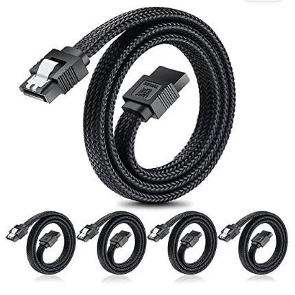 High-Speed-SATA-III-Cable-6Gbps-With-Locking-Latch-Nylon-Braided-for-HDD-SSD-CD-ROM-Tin-Plated-Copper-Sata-3.0
