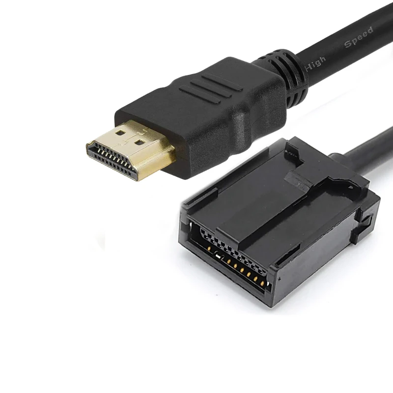 High-Speed-for-1.4-Coaxial-Male-Video-Audio-Cable-with-Braid-Shielding-and-PVC-Jacket-for-Camera-Car-Use