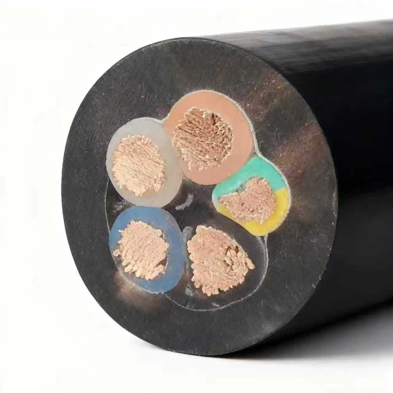 Highly-Flexible-1.5mm-3mm-6mm-Submersible-Pump-Cable-Low-Voltage-Waterproof-Rubber-Sheath-16A-Pure-Copper-Wire-for-Deep-Well-Use