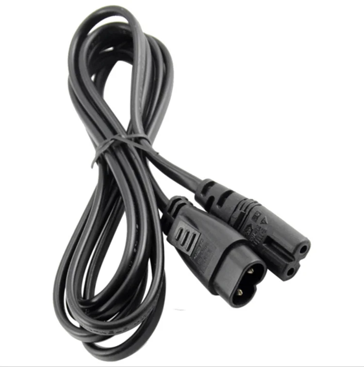 IEC-320-C7-C8-Extension-Cords-C7-to-C8-Type-Power-Extension-Cord
