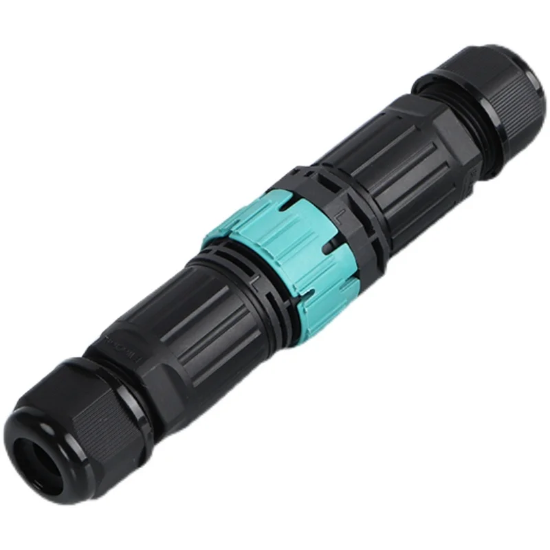 IP68-Waterproof-Brass-Connector-M28-Panel-Type-Direct-Plug-in-LED-Street-Light-Plant-Light-Underwater-Light-Aviation-Plug