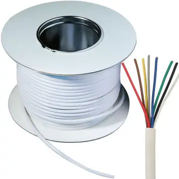 Indoor-Telephone-Cable-2C-4C-6C-100m-Roll-Round-Flat