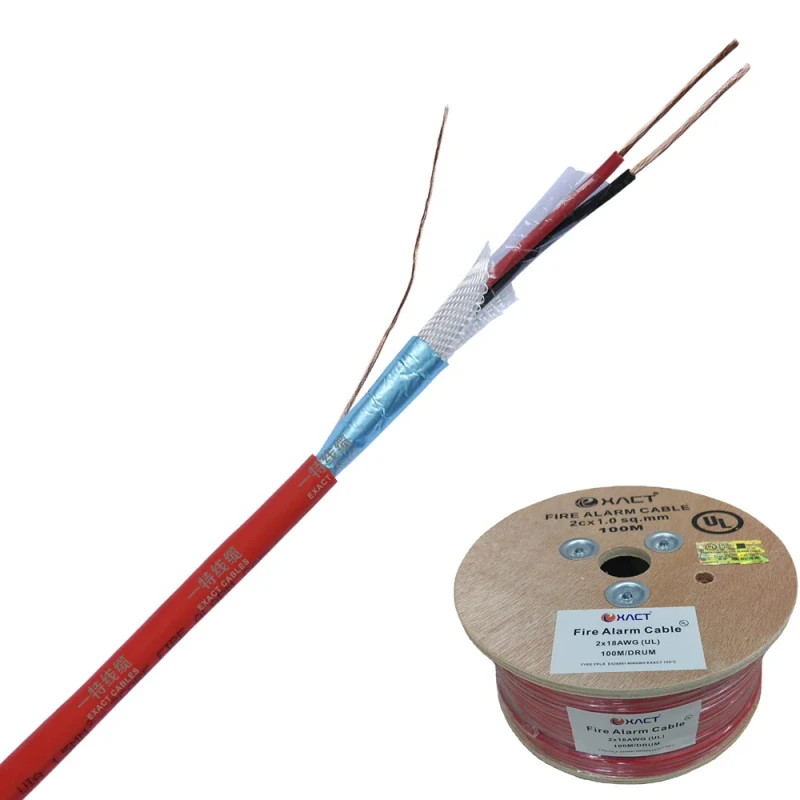 Industrial-Fire-Alarm-Control-Cables-FPLR-FPL-2x2.5mm2-PVC-Insulated-Shielded-Unshielded-CE-Certified-Copper
