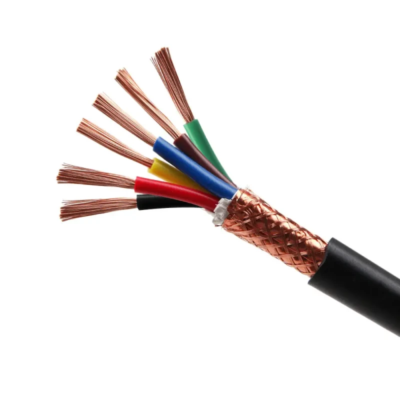 Instrumentation-Control-Cable-450-750V-0.75mm-PVC-Insulated-Copper-Braid-Shield-Drain-Wire
