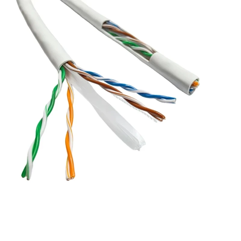 Internet-Data-Network-Cable-High-Speed-23-AWG-Pure-Copper-Communication-Cables-Cat6-LAN-Ethernet-4PR-UTP-6-305m