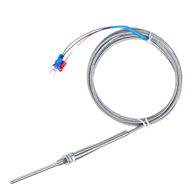 K-Type-Thermocouple-100mm-200mm-2m-Stainless-Steel-Probe-Temperature-Sensor-0400C-Cable-Wire-Premium-Temperature-Instruments