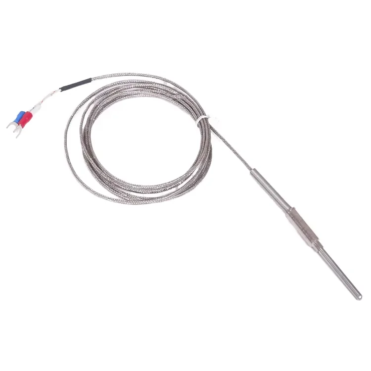 K-Type-Thermocouple-100mm-200mm-2m-Stainless-Steel-Probe-Temperature-Sensor-0400C-Cable-Wire-Temperature-Instruments
