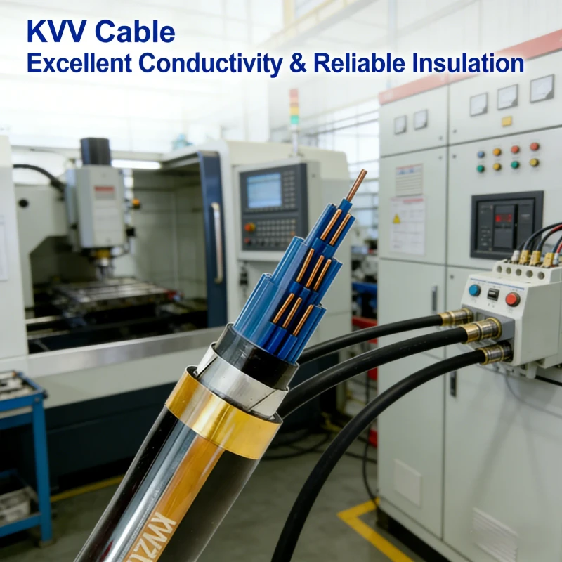 KVV-0.6-1kV-Multi-Core-Copper-Control-Cable-XLPE-PVC-Jacketed-Fire-Resistant-Cable-for-Control-Cabinet