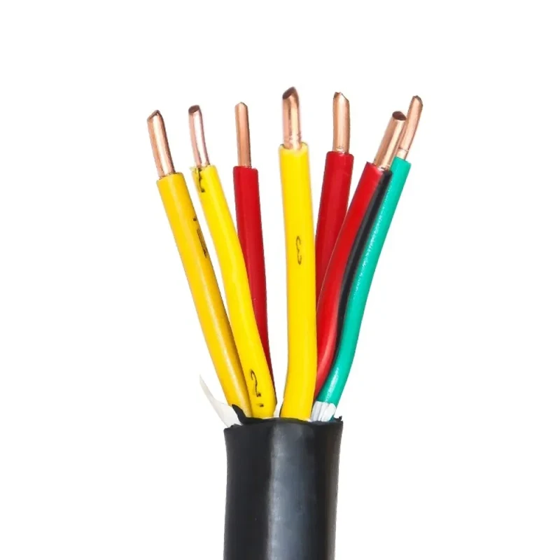 KVV-KVVP-KVVR-Series-Shielded-PVC-Insulated-Copper-Conductor-XLPE-Control-Cable-for-Electrical-Infrastructure
