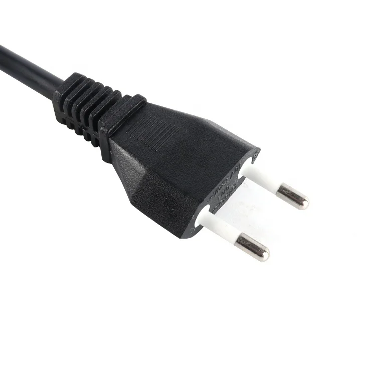 Kunda-Y007-Italian-250V-1-0.75-mm-Power-Cable-IMQ-Standard-Italy-2-Pin-AC-Power-Cord-Copper-Conductor-PVC-Insulation