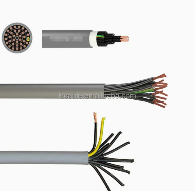 Kvvr-Kvvrp-Kvv-Kvvp-Kvv22-Copper-Wire-Flexible-PVC-Insulation-Instrumentation-Control-Cable