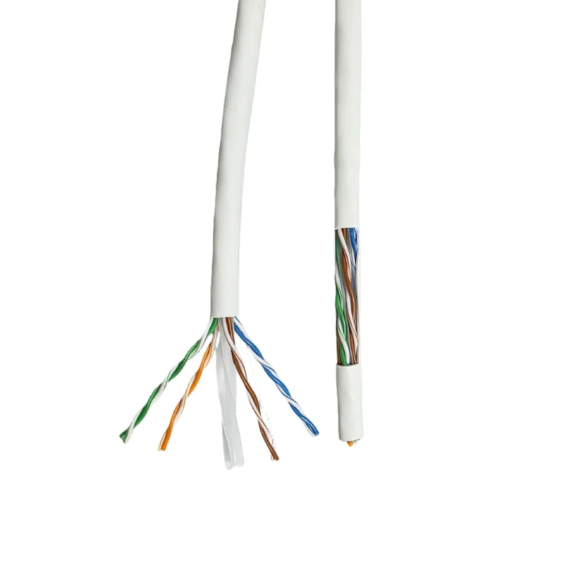 LAN-Cat-6-Cable-Pure-Copper-C.C.A.-23awg-2PR-4PR-305m-1000ft-UTP-0.56-Indoor-Outdoor-Communication-Cables