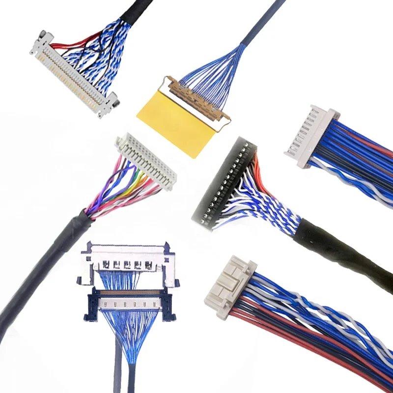 LCD-LVDS-TV-Cable-Suitable-for-Outdoor-TV-High-Performance-46inch-Computer-Connector-Assembly-Design