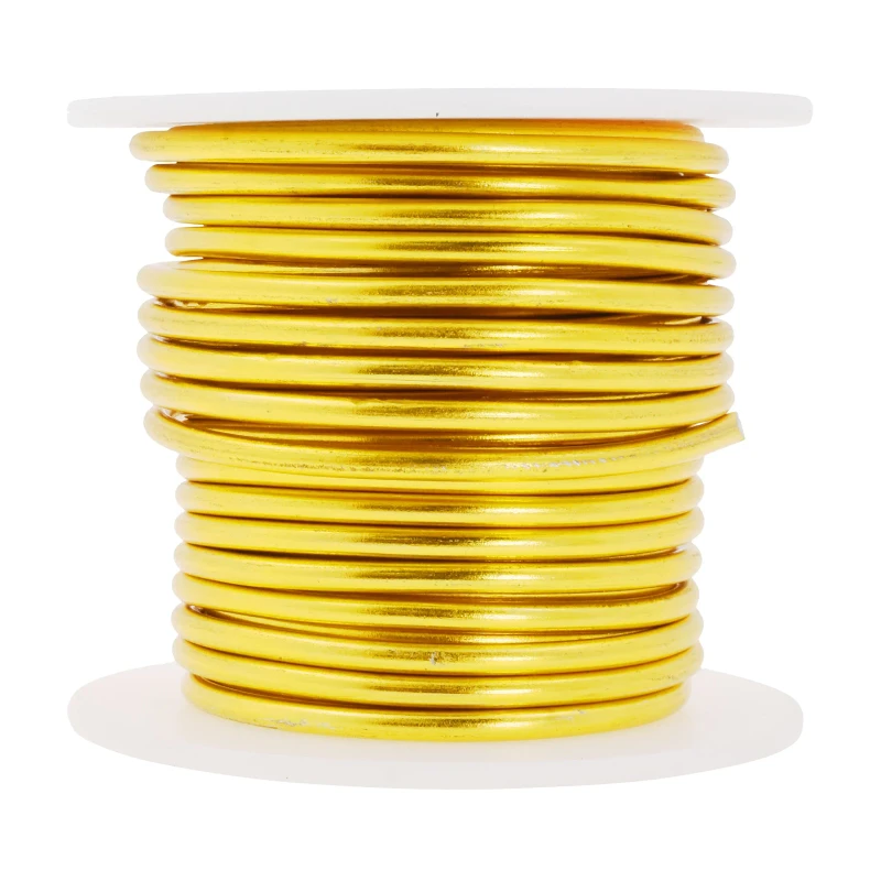 Light-Gold-Anodized-Aluminum-Wire-for-Sculpting-Armature-Jewelry-Making-Gem-Metal-Wrap-Garden-Colored-and-Soft