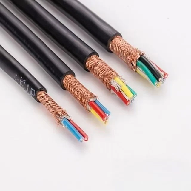Long-Service-Life-KVVRP-2-3-4-5-1.5mm-Copper-core-Braided-screen-Control-Cable-for-Building-Automation-and-Lift-Control