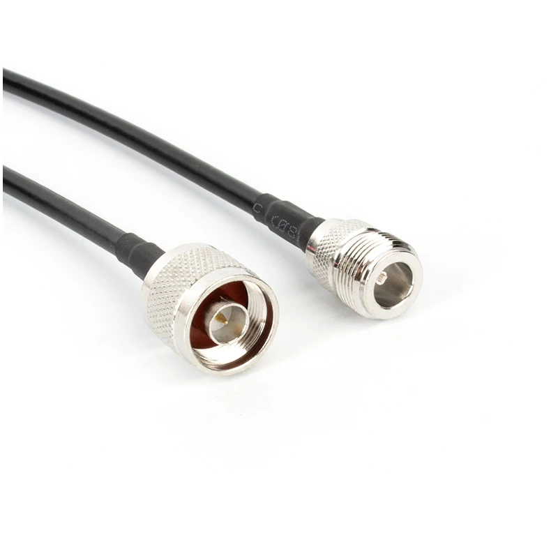 Low-Loss-LMR400-RG8-RG213-RGG14-LMR195-RG58-Coaxial-Cable-N-Type-Connectors-RF-Communication-Antenna-Cables