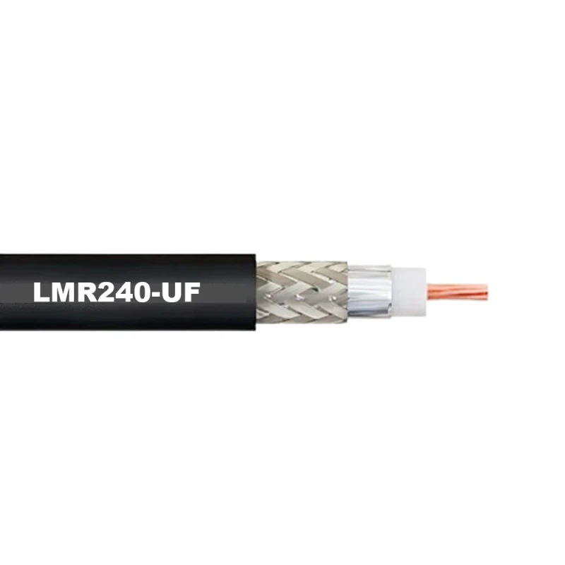 Low-Loss-Pure-Copper-Ultra-Flexible-LMR-240-UF-UltraFlex-Communication-Coax-Cable