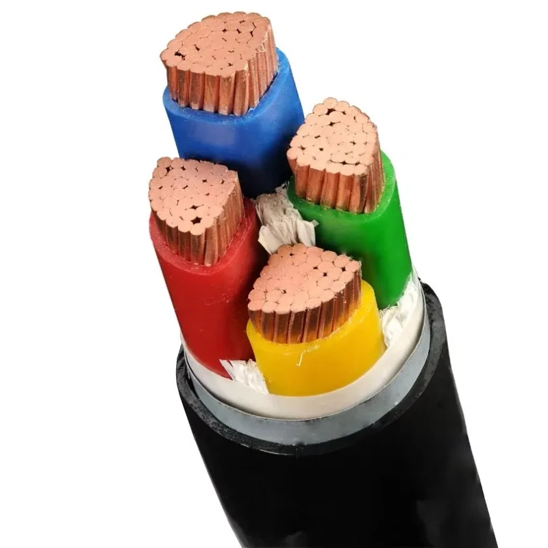 Low-Voltage-Aluminum-Conductor-PVC-Cable-4-X-185mm2-Power-Cable