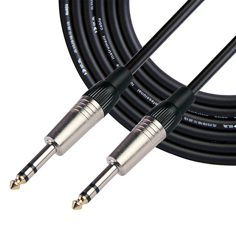 MC010-Low-Noise-6.35mm-Audio-Cable-for-Mixer-and-Musical-Instrument-Connection