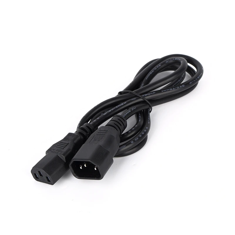 Male-to-Female-Plug-Power-Cable-IEC-C13-to-C14-Power-Cord-13A-Power-Extension-Cord-for-Hair-Straightener