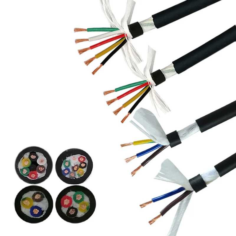 Manufacturer-High-Flexible-Cable-RVVY-2-3-4-5-6-7-8-Core-0.5-2.5-Square-Meter-Oil-and-Frost-Resistant-Drag-Chain-Power-Cord